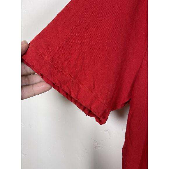 Authenticated Gucci Red L Aveugle Par Amour Tiger T Shirt Size Large - Picture 4 of 16